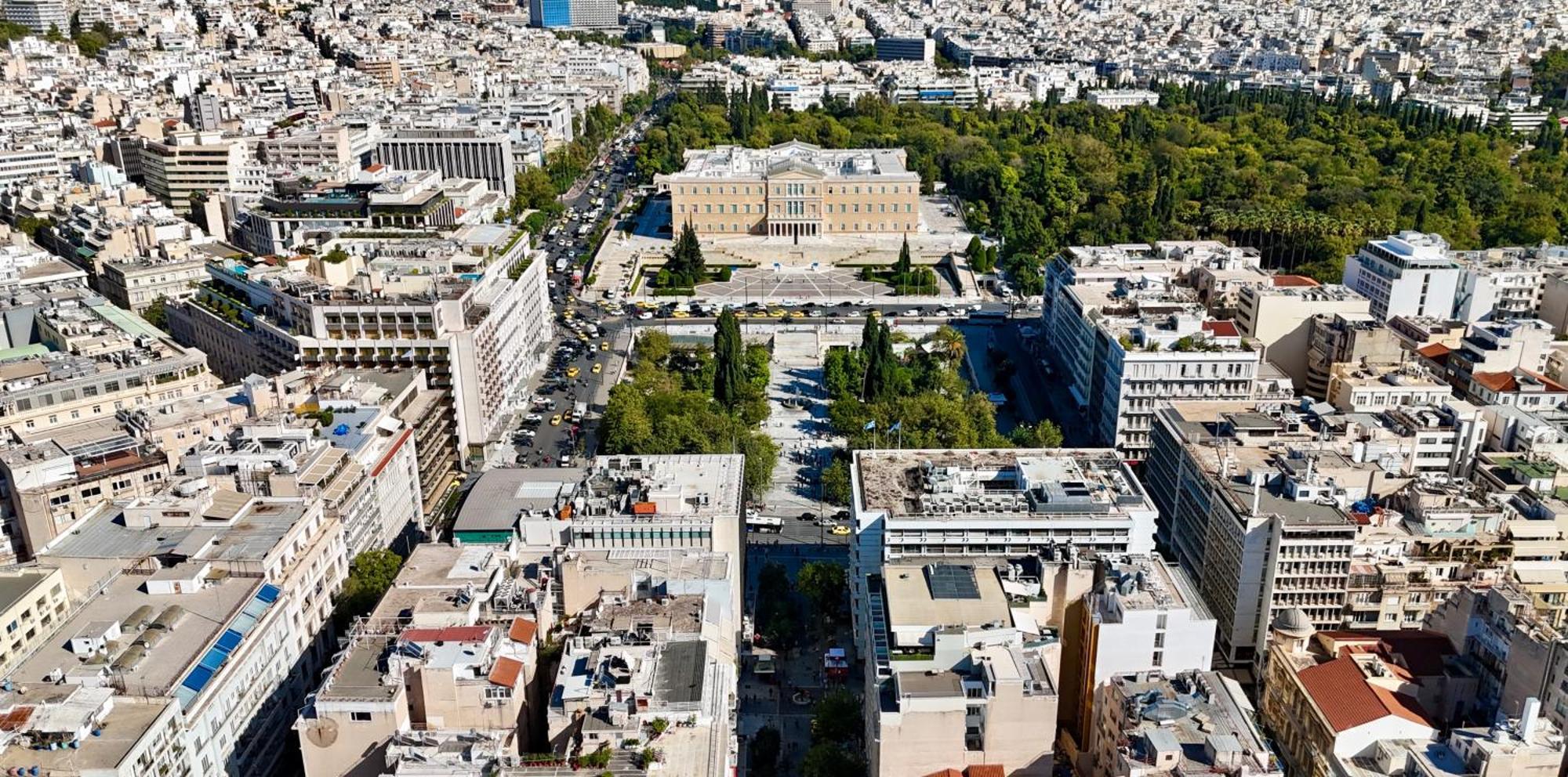 Parthenon And Syntagma Square View Apartment Athén Kültér fotó